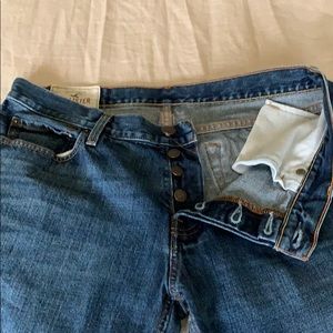 Hollister Button-Fly skinny jeans 34x32